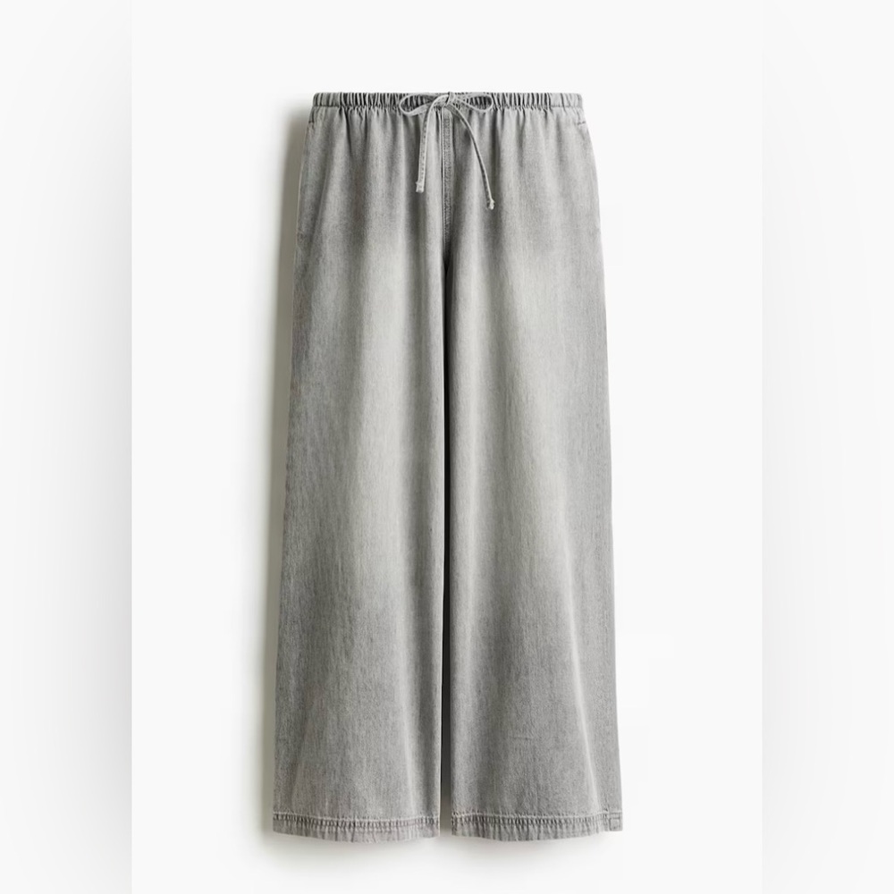 H&M Gray Wide Leg Pants
